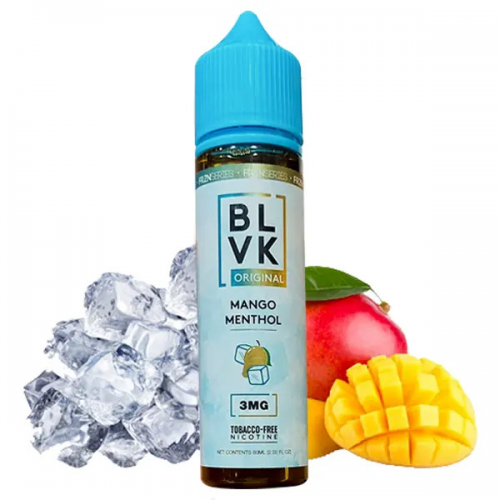 ایجوس بی‌ال‌وی‌کی انبه نعنا | BLVK MANGO MENTHOL JUICE